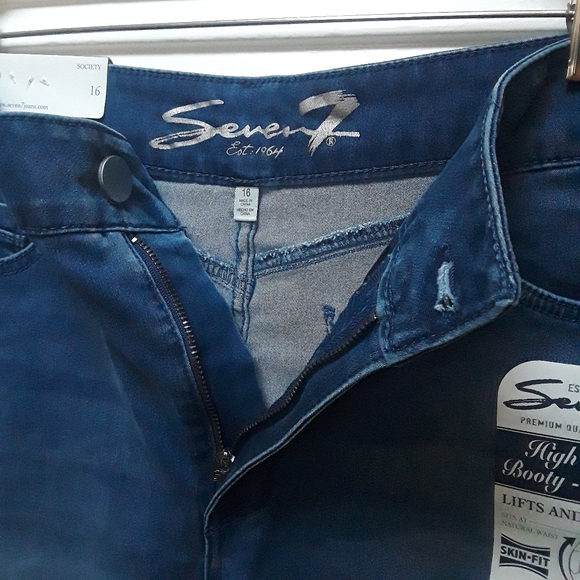SEVEN 7 Women's Booty-Shaper High Rise Legging Jeans Size 16 MSRP $69 NWT - Picture 6 of 12